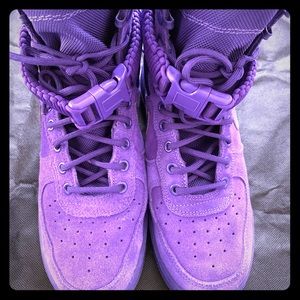 Nike Purple Air Force one’s